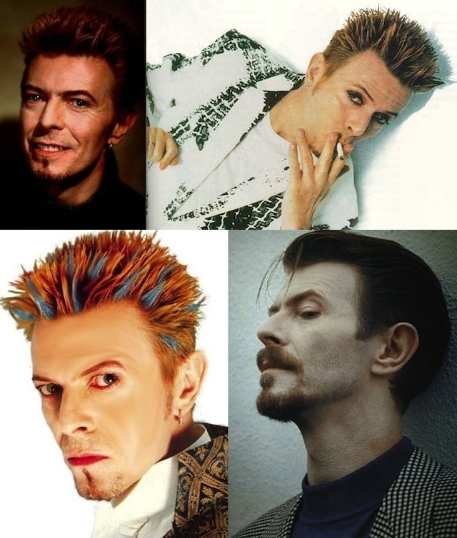 David bowie 1990s hair